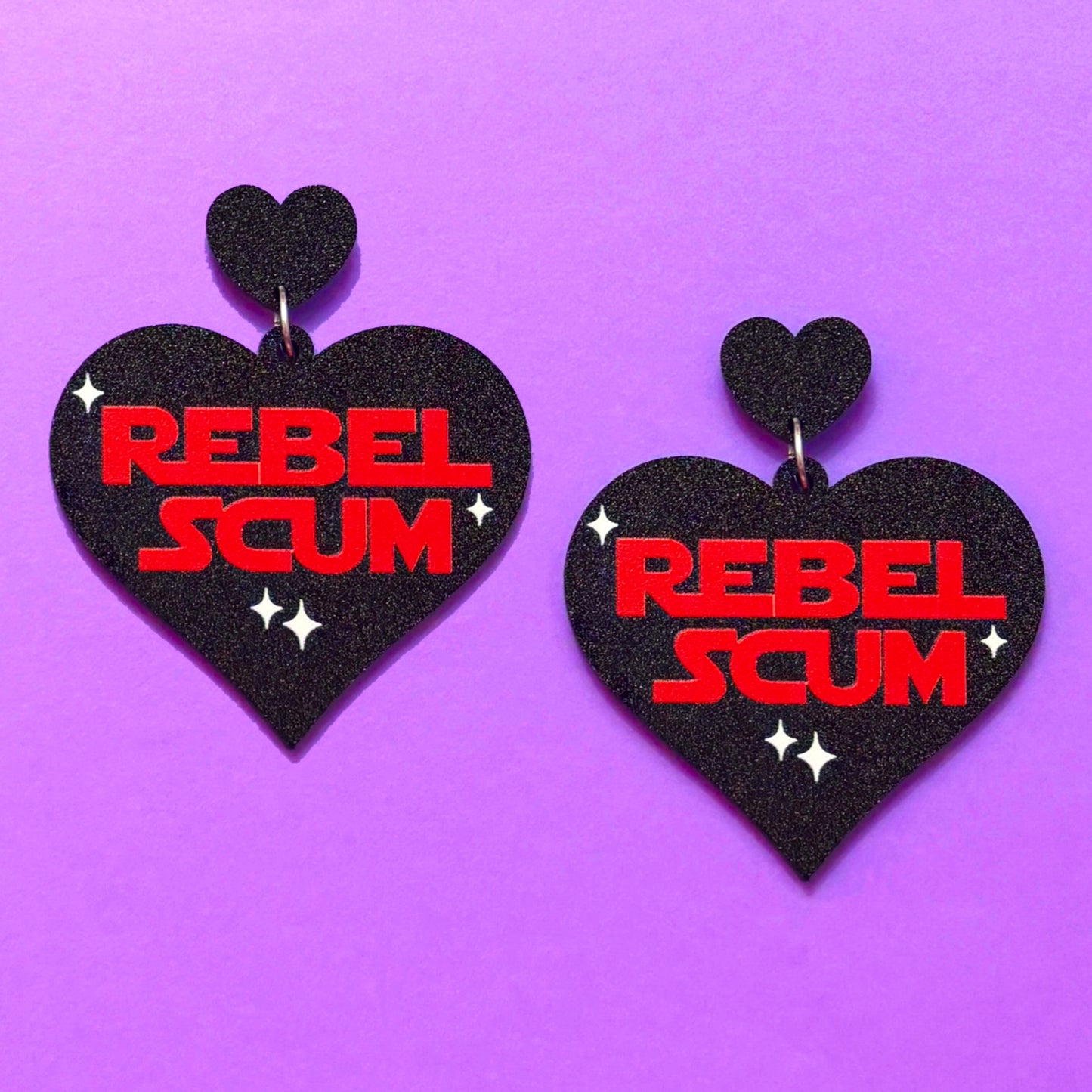Rebel Scum Drop Earrings