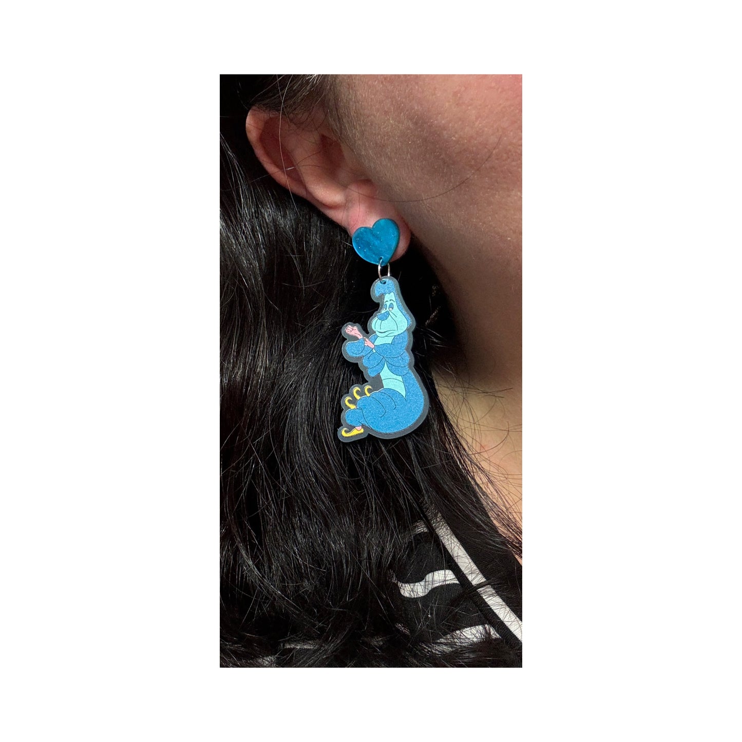 Caterpillar Drop Earrings