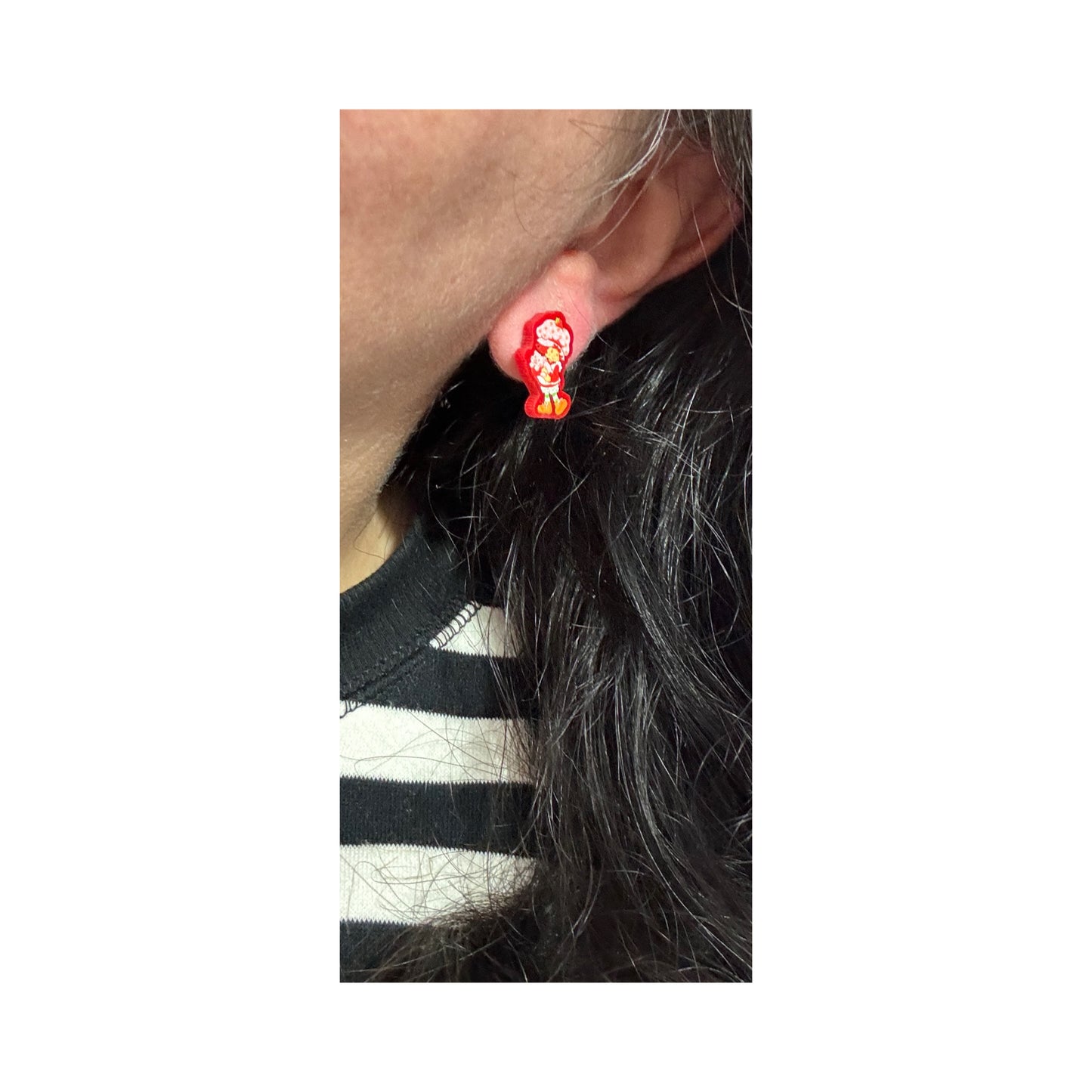 Shortcake Cutie & Kitty Post Earrings