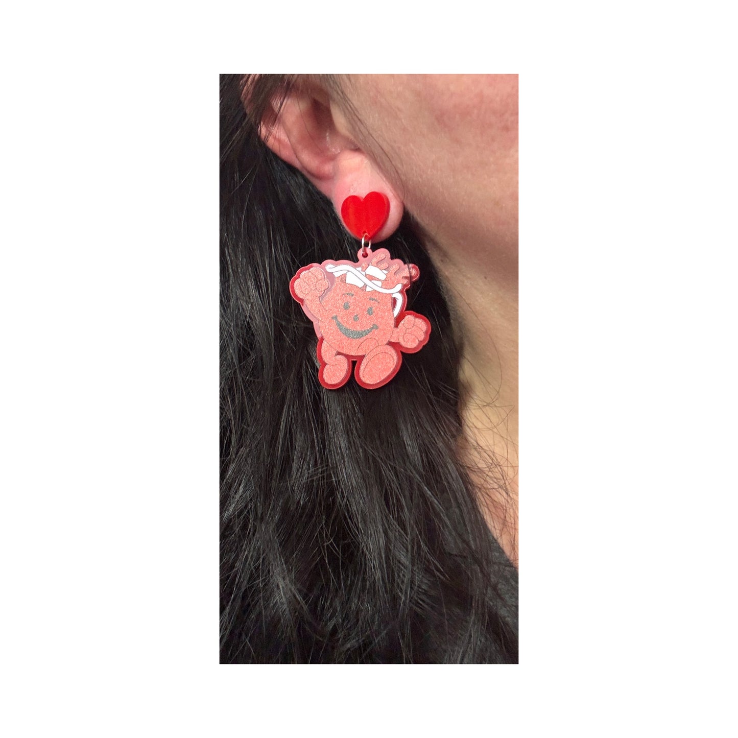 Nostalgia Punch Drop Earrings