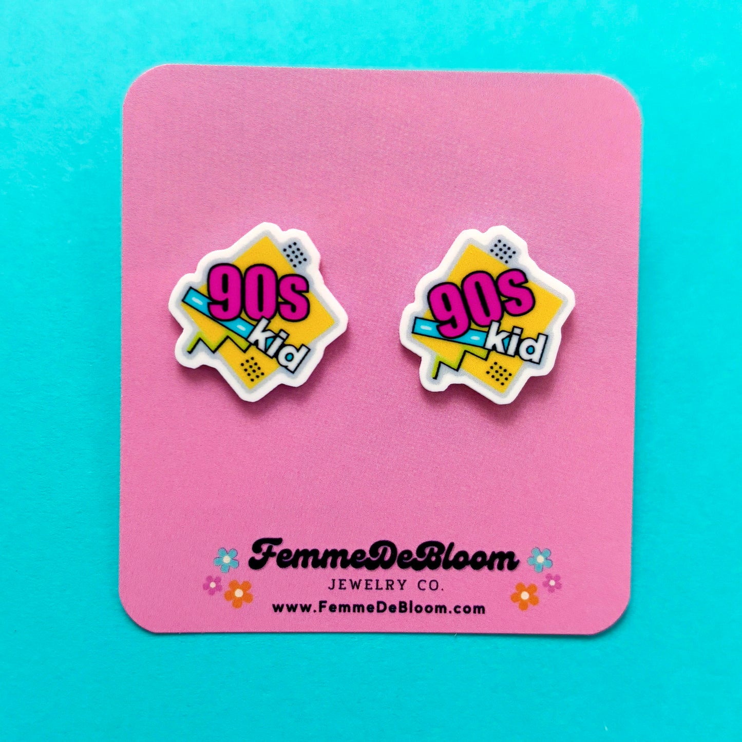 FREE GIFT - 90s Kid Post Earrings