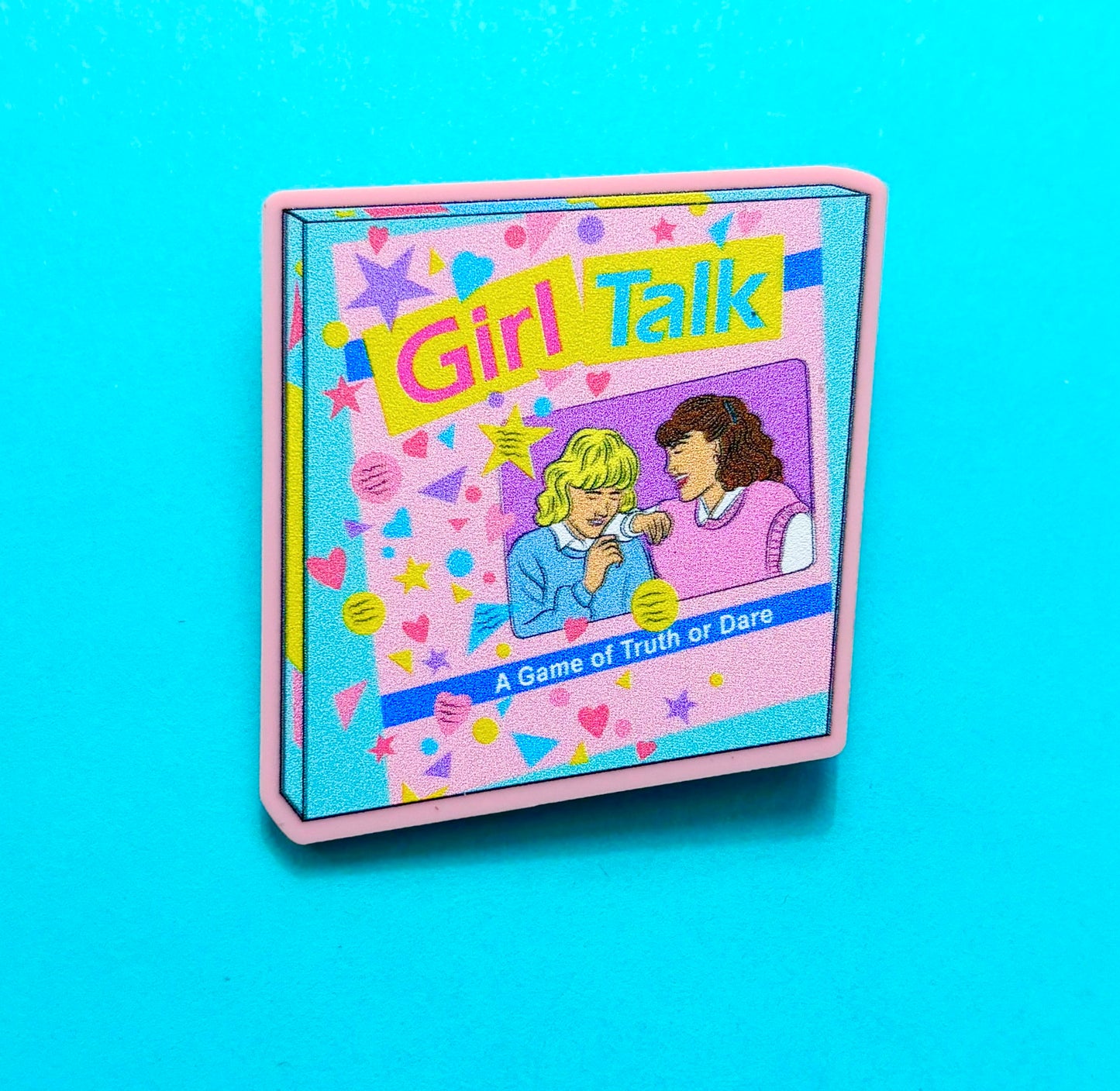 Girl Talk Game Pin