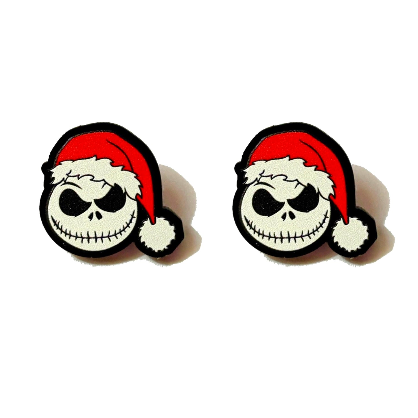 Jack Santa Post Earrings