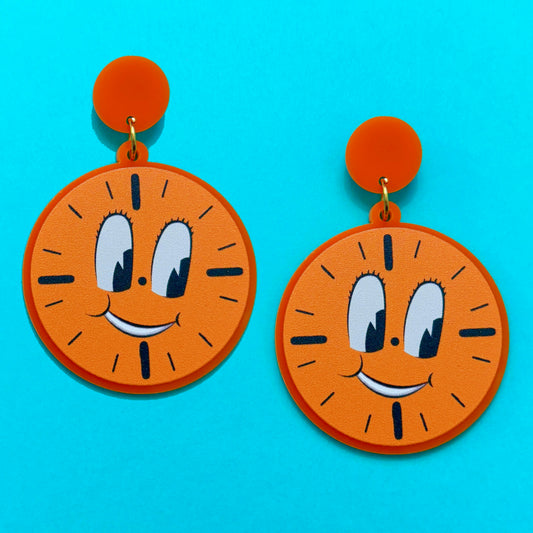 Miss Minutes Drop Earrings