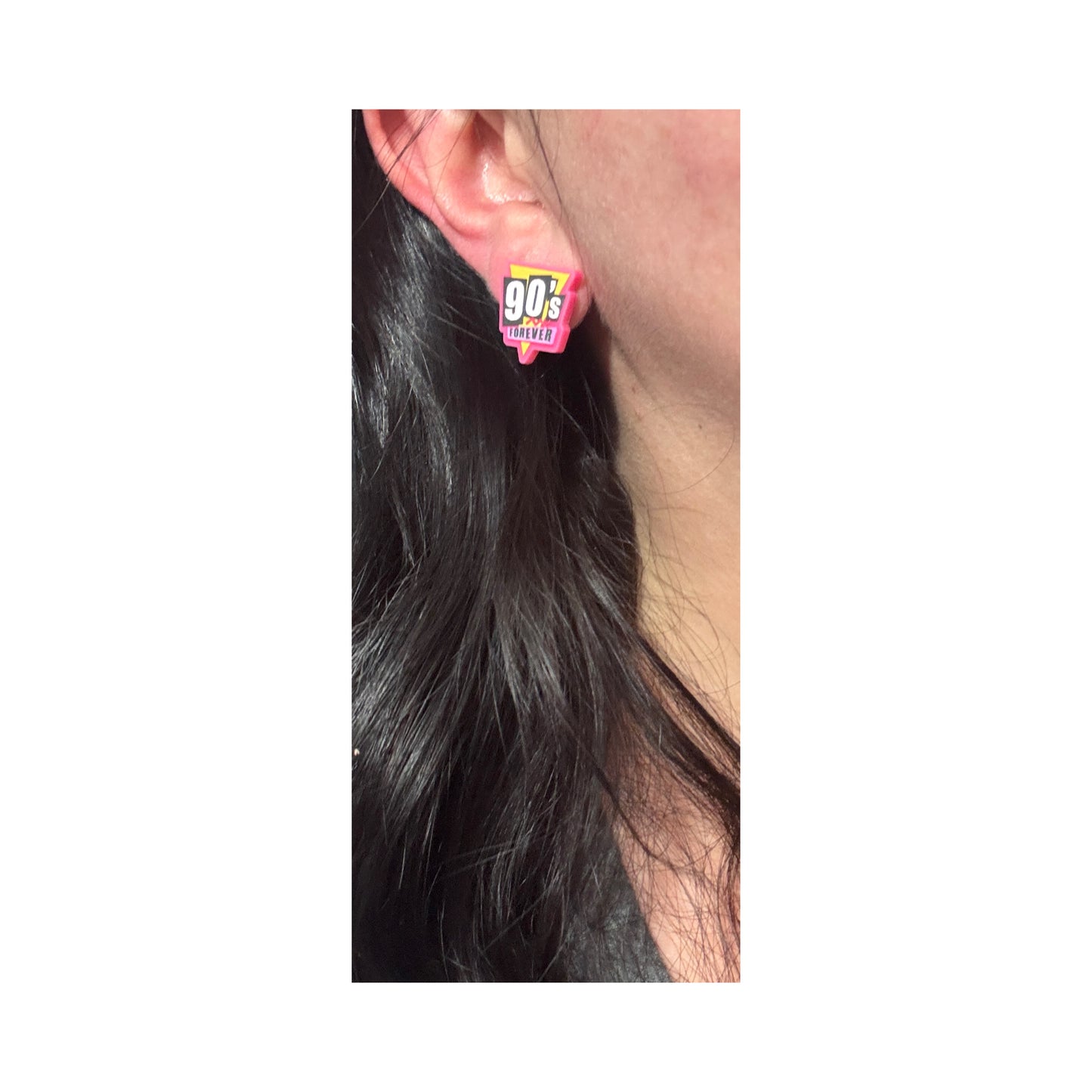 90s Forever Post Earrings