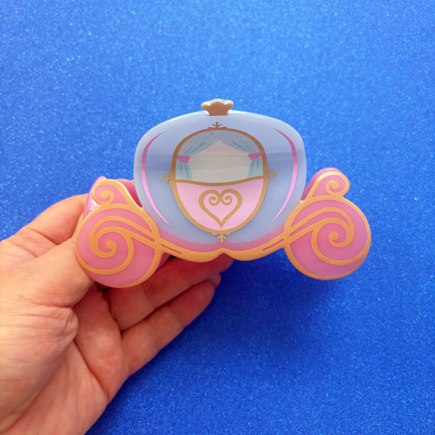 Princess Carriage Claw Clip