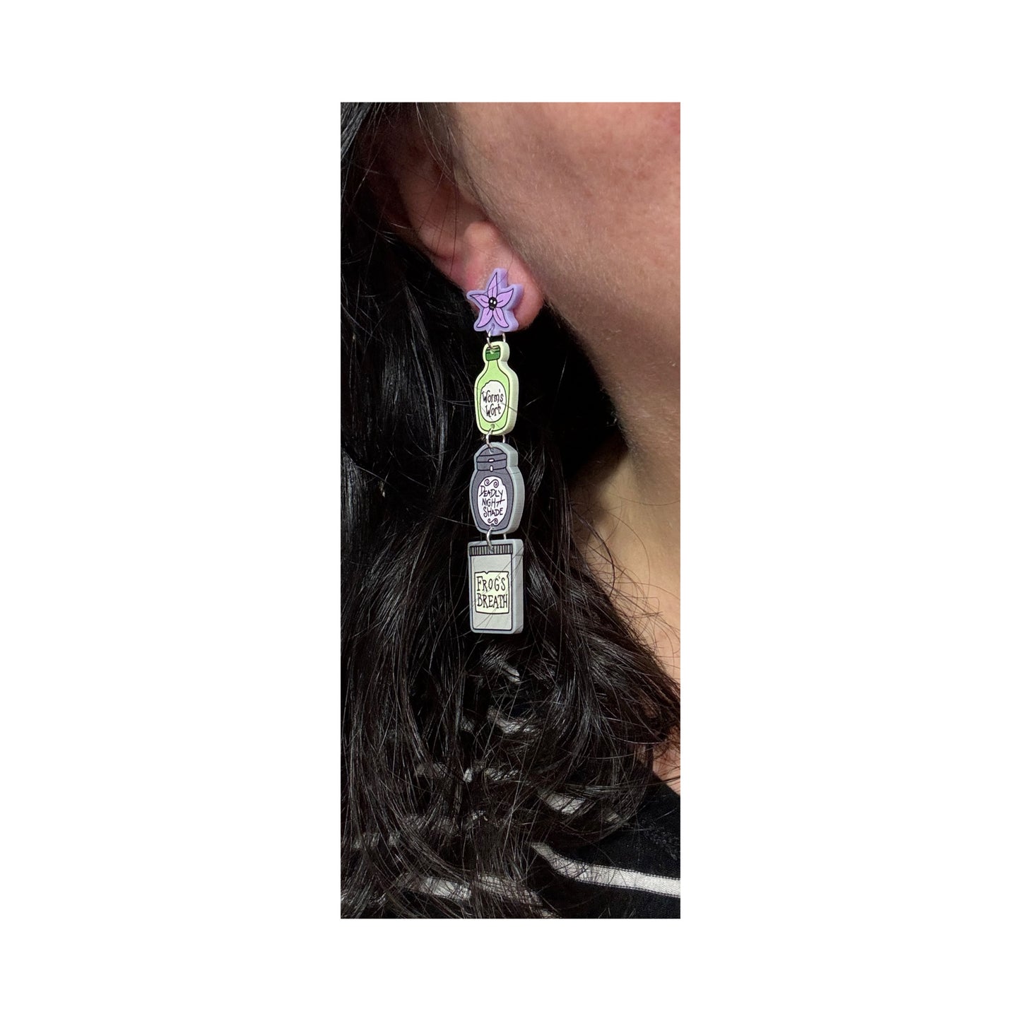 Sally Jars Tiered Drop Earrings