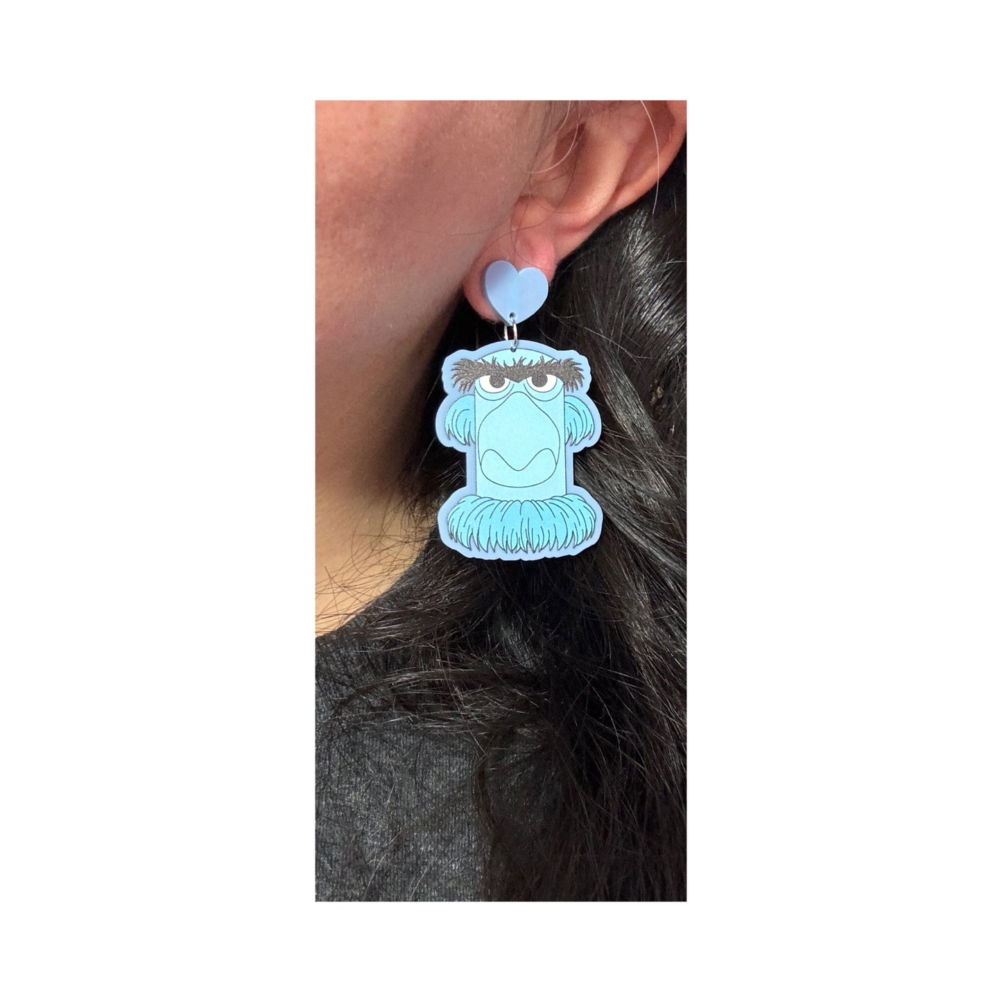Eagle Puppet Drop Earrings