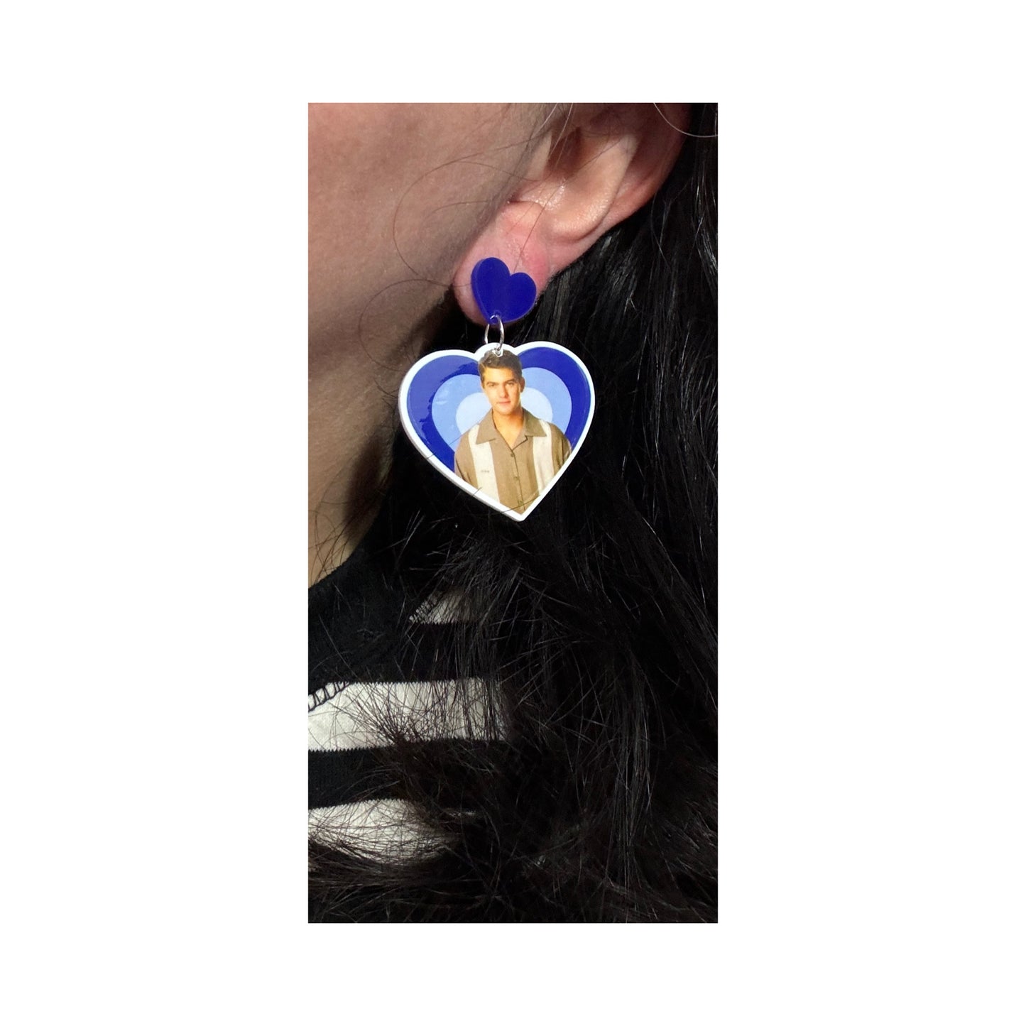Pacey Whitter Heart Drop Earrings
