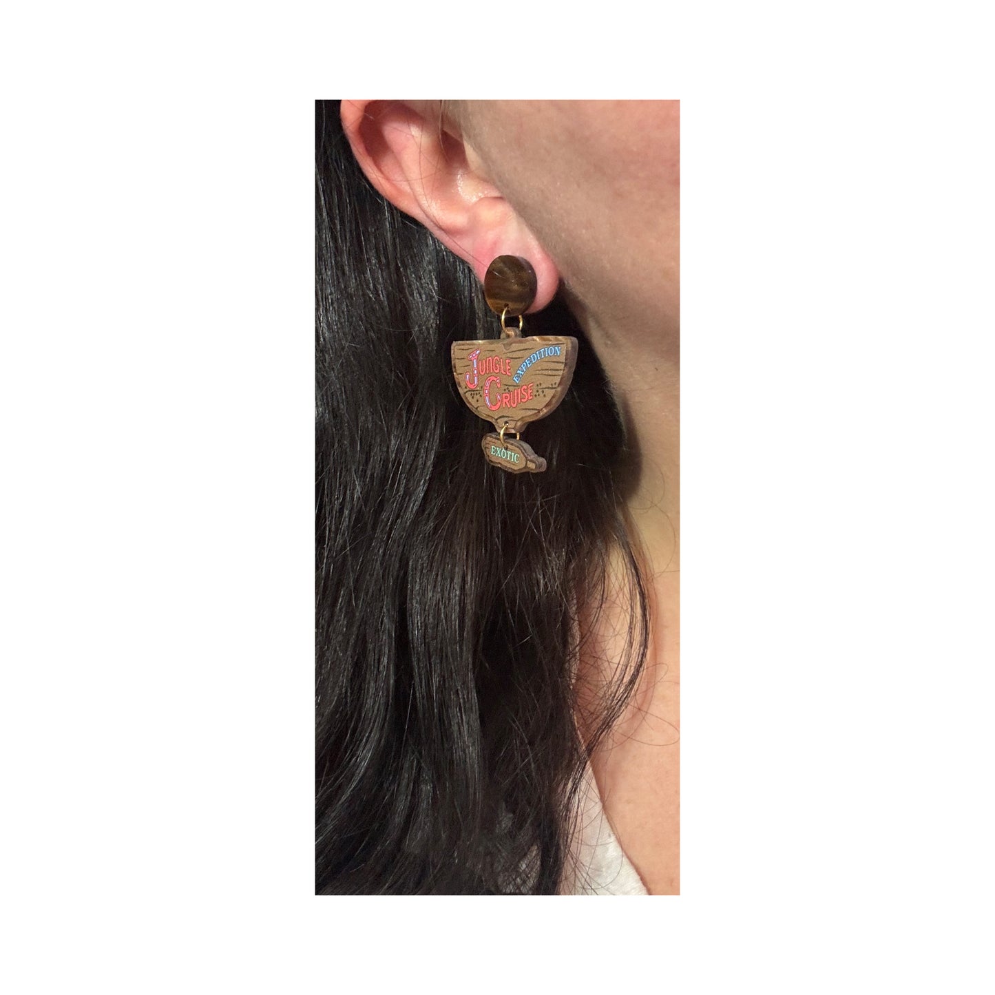 Jungle Ride Drop Earrings