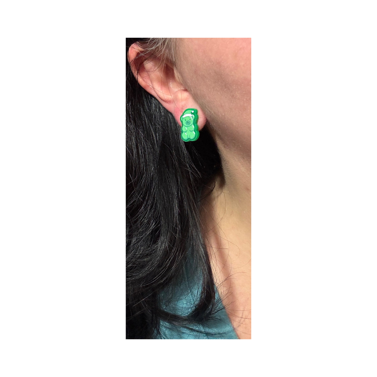 Holiday Gummy Bears Post Earrings