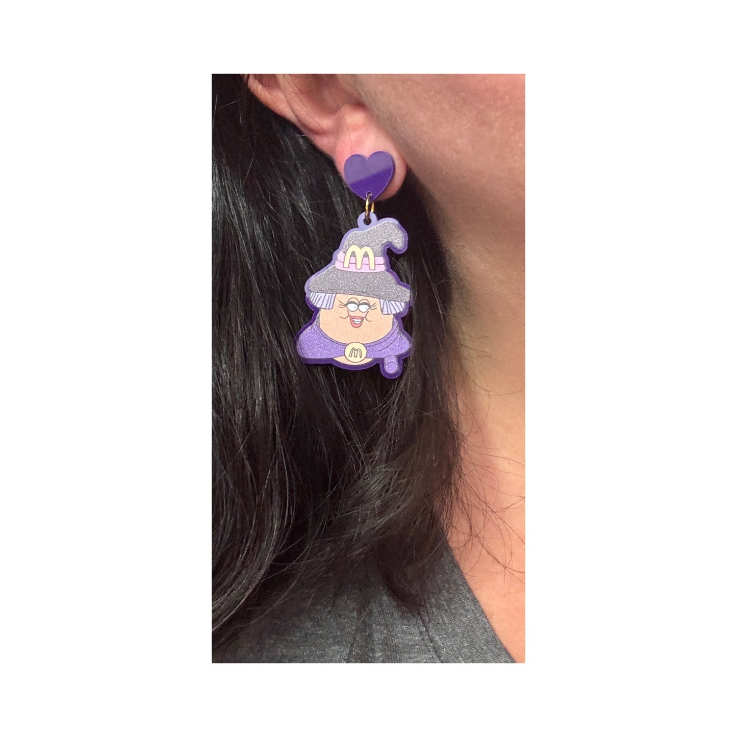 Witch Nugget Drop Earrings