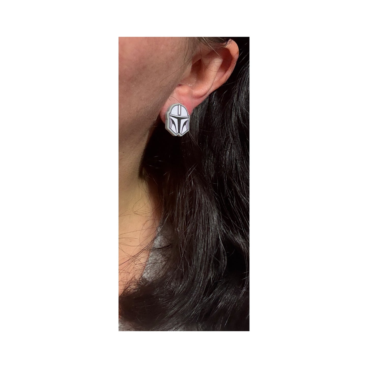 Mando Post Earrings