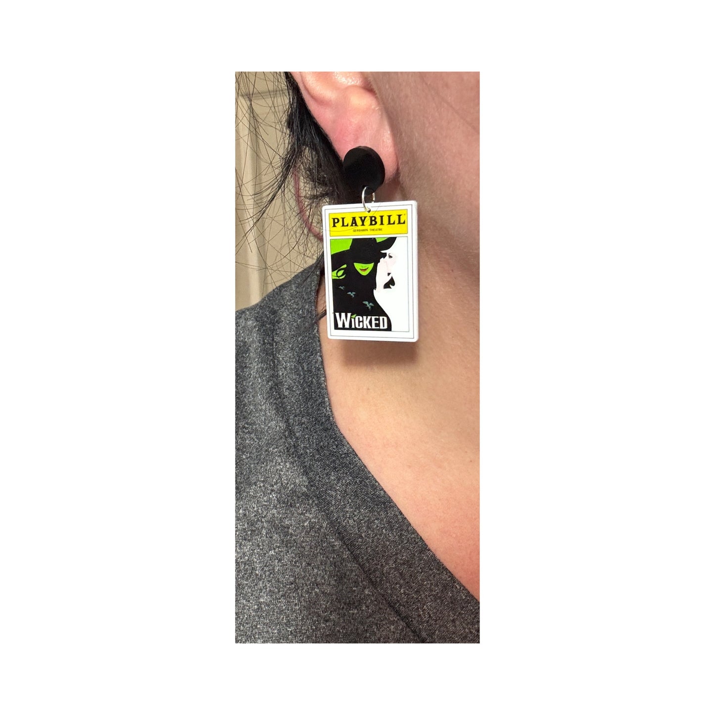 Wicked Play Bill Drop Earrings