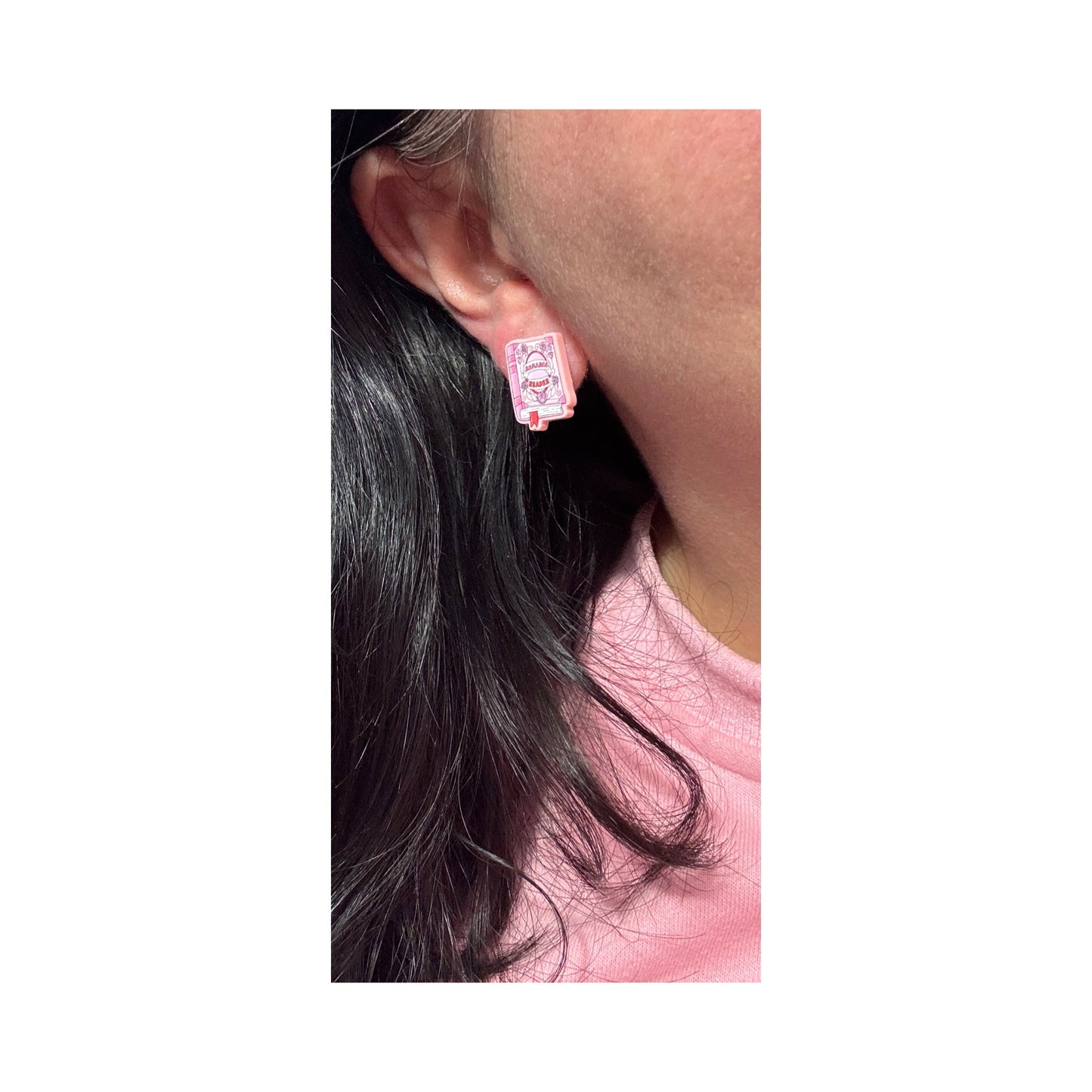 Romance Reader Post Earrings
