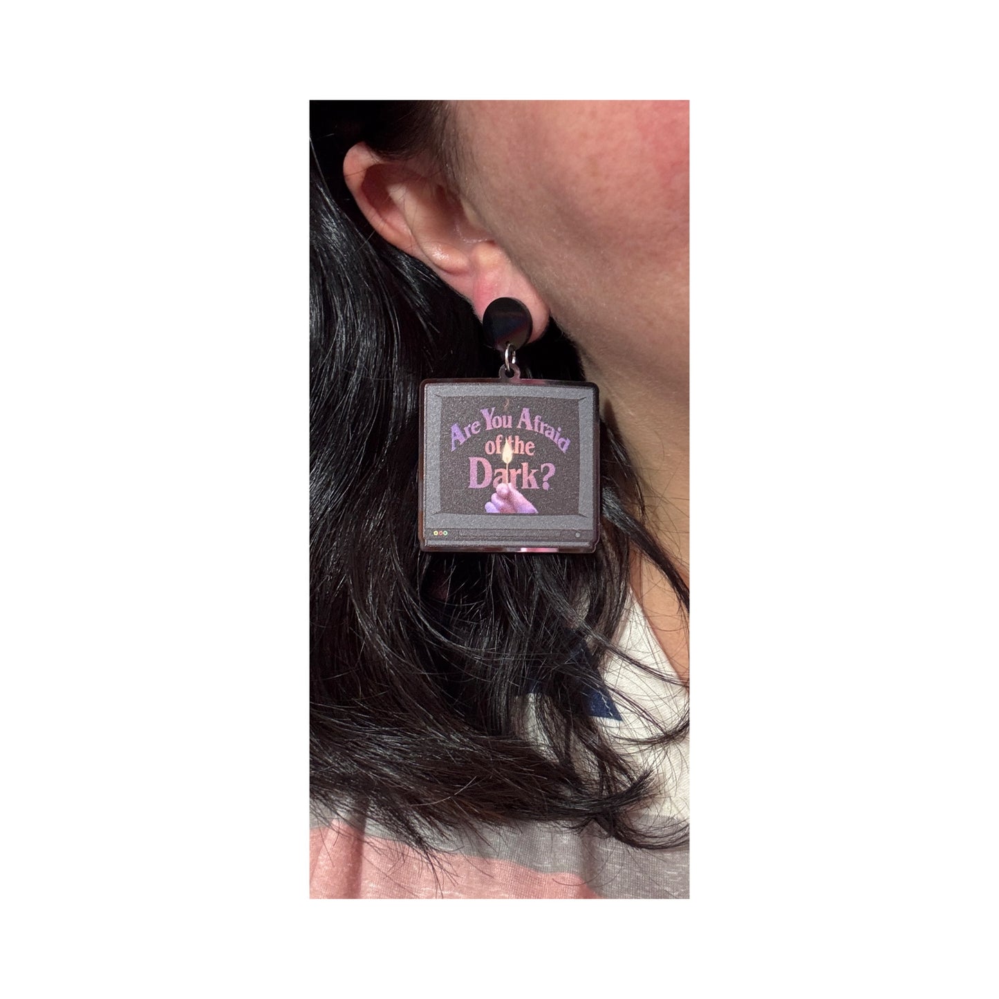 Are You Afraid Of The Dark? Drop Earrings