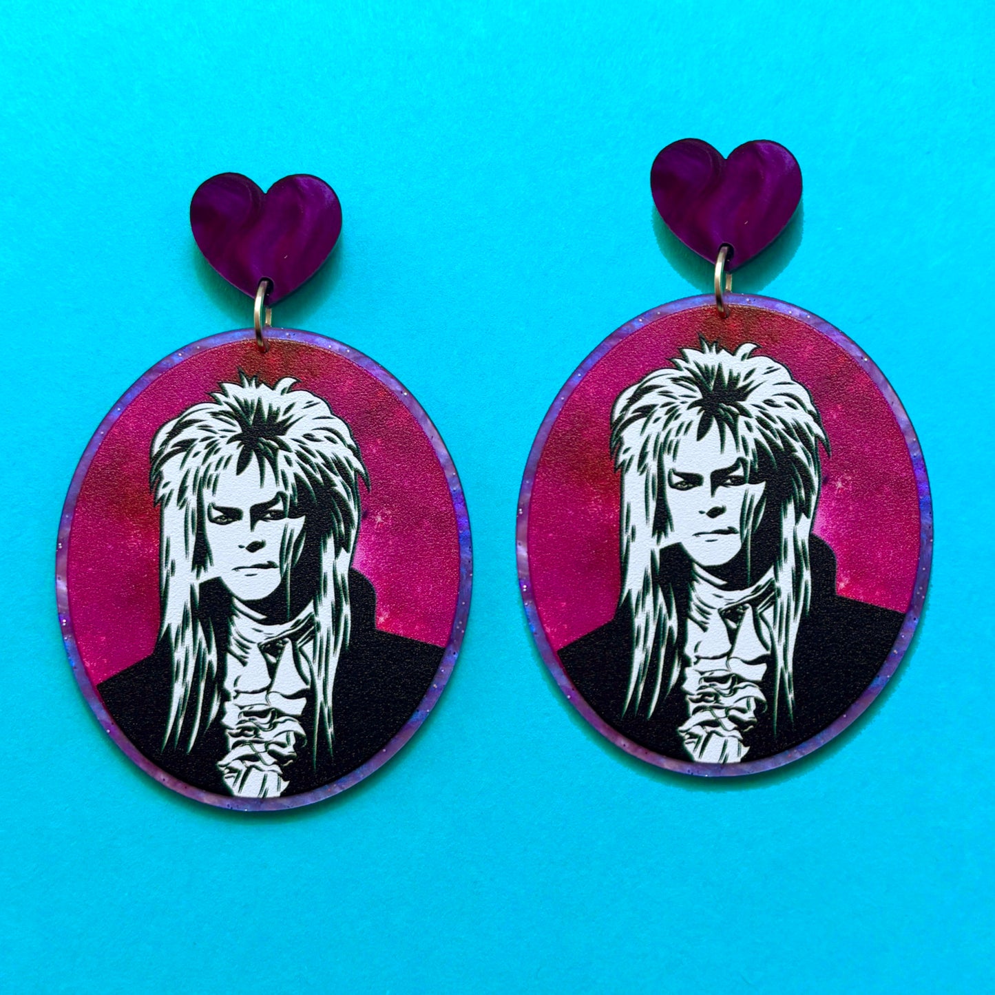 Jareth Acrylic Drop Earrings