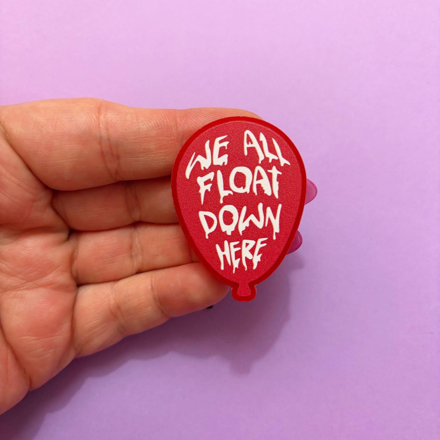 Georgie Balloon Pin