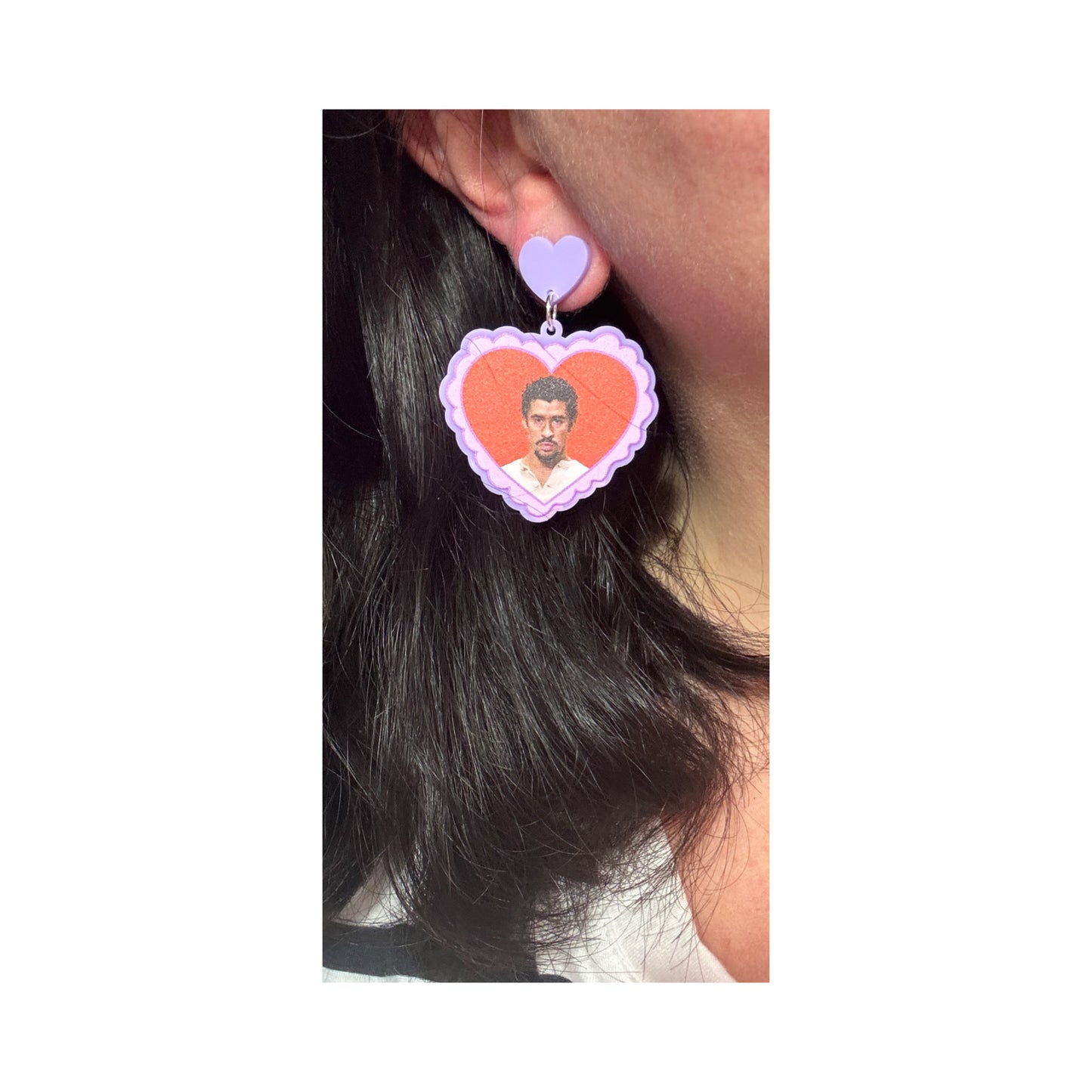 Benito Heart Drop Earrings