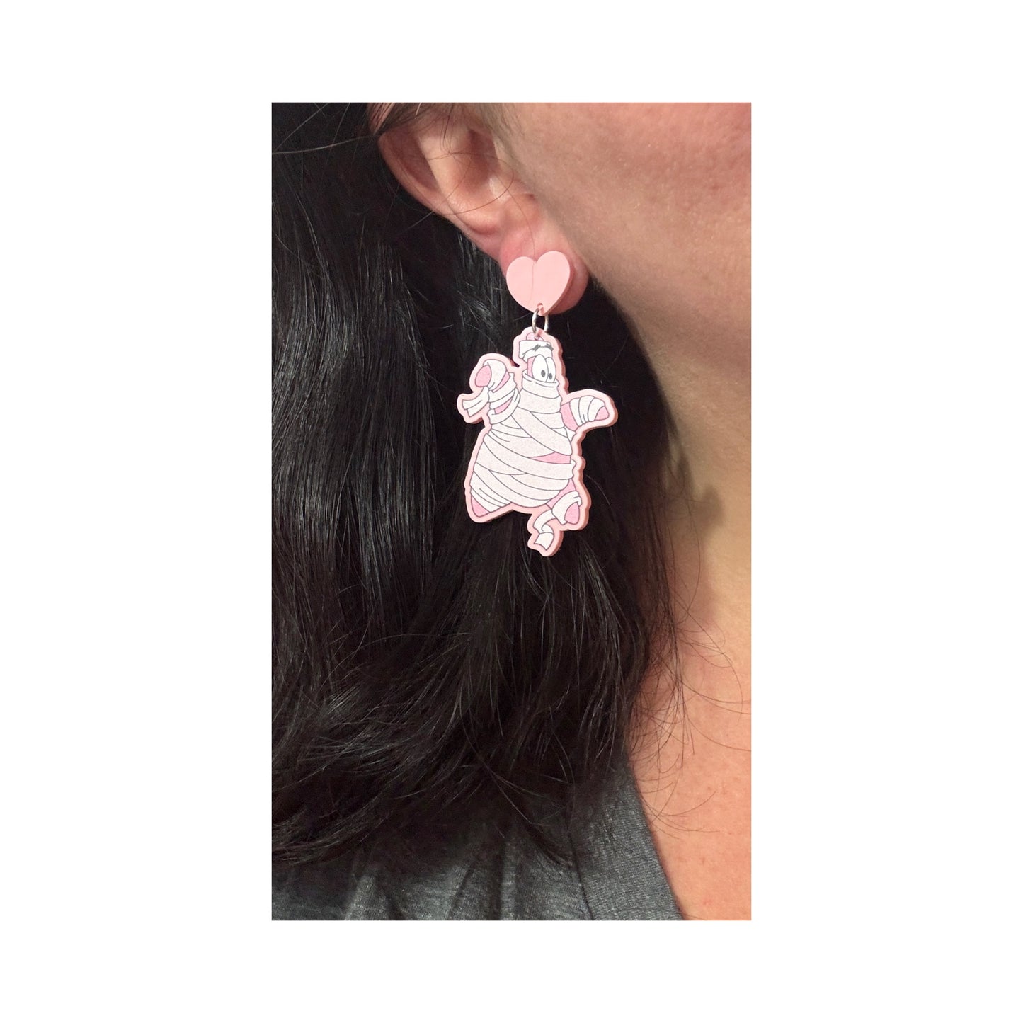 Spooky Bikini Bottom Buddies Drop Earrings