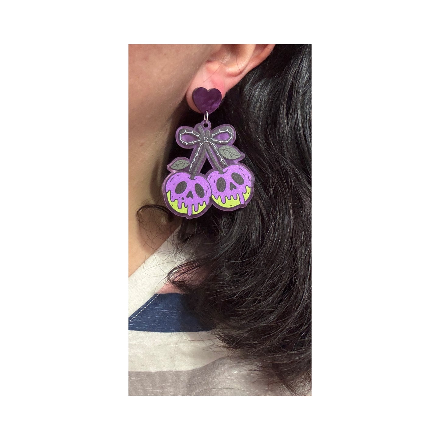 Poison Apple Coquette Earrings