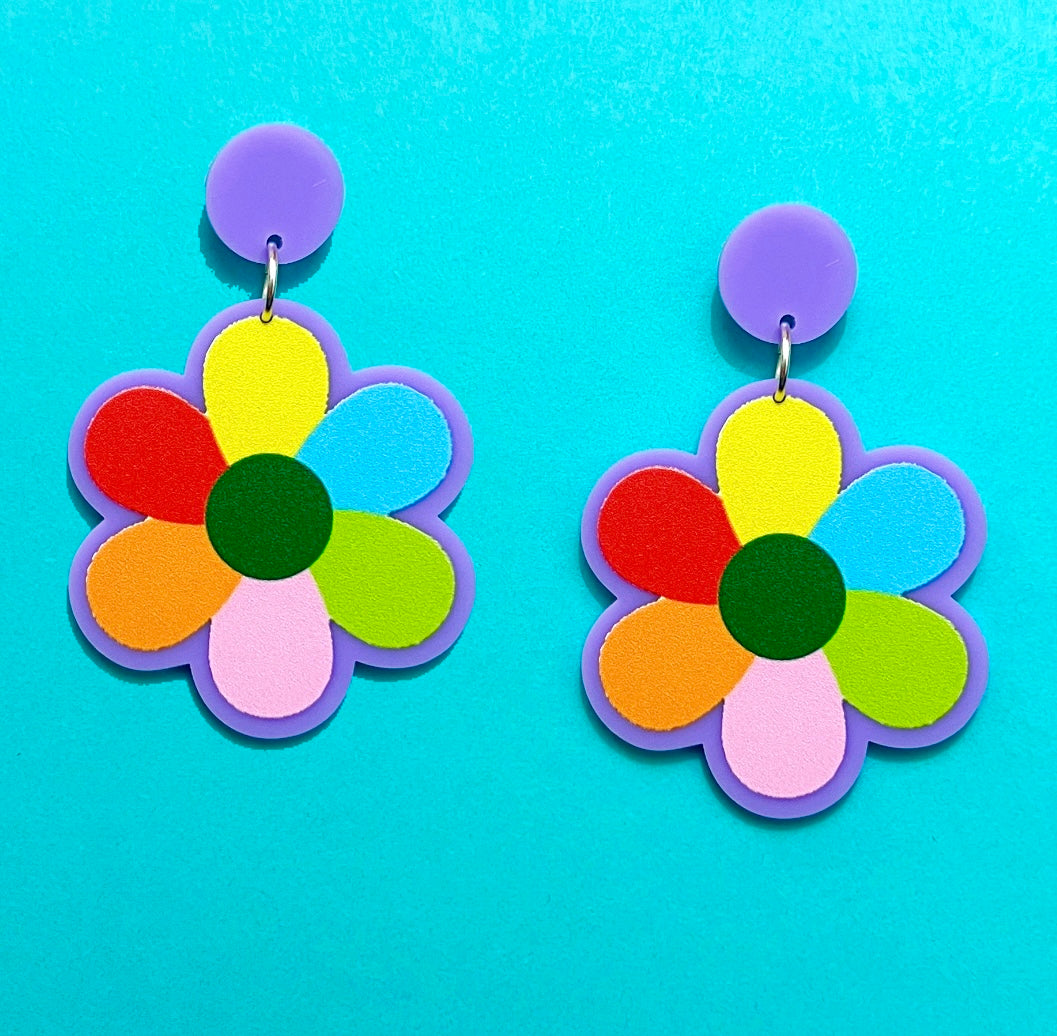 Bing Bong Flower Drop Earrings