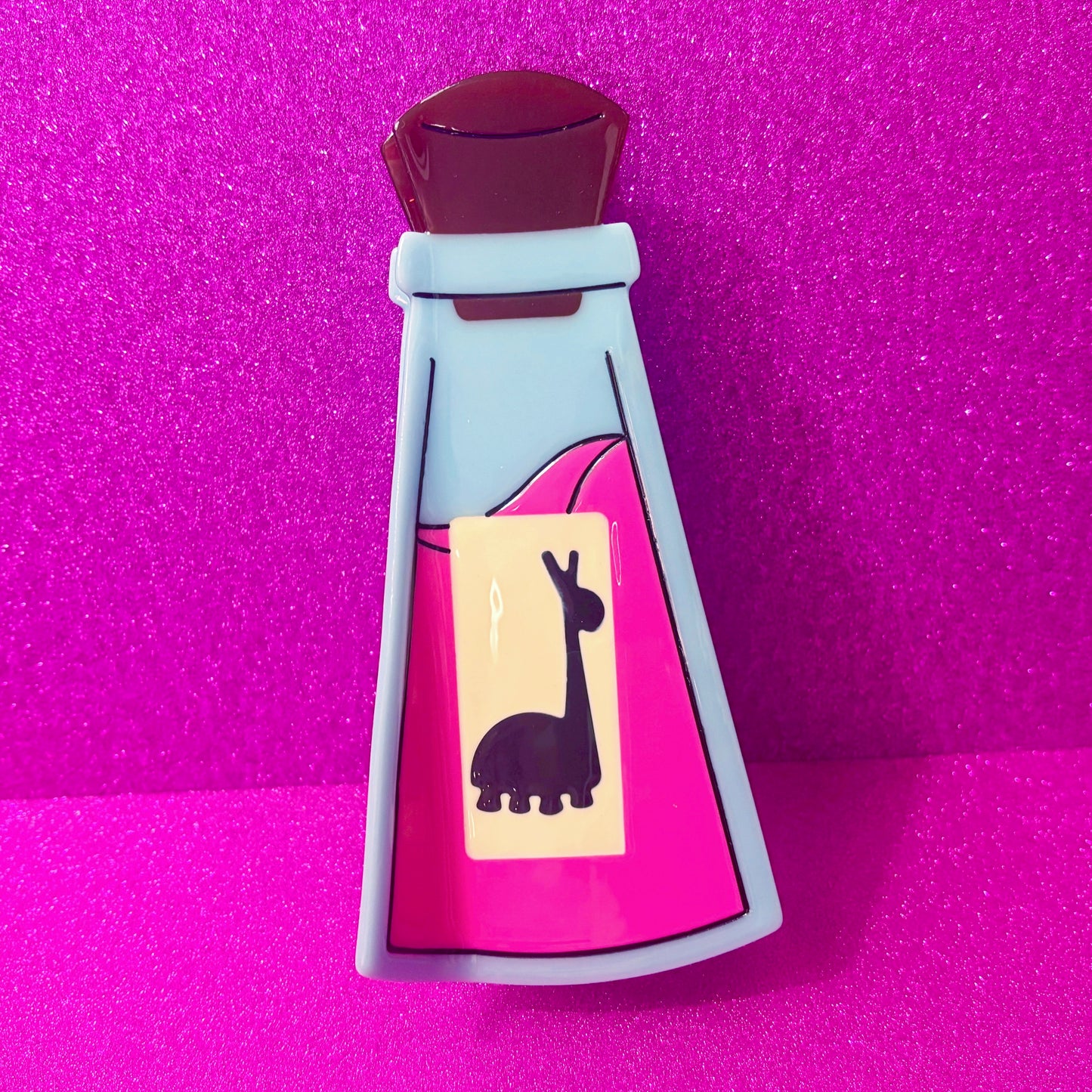Llama Poison Claw Clip