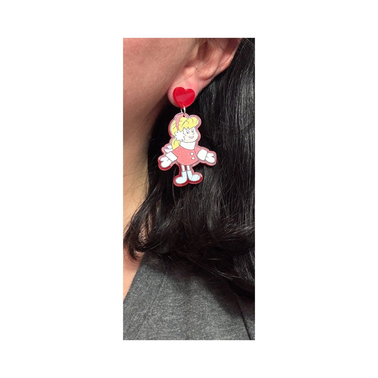 Karen Frosty Drop Earrings