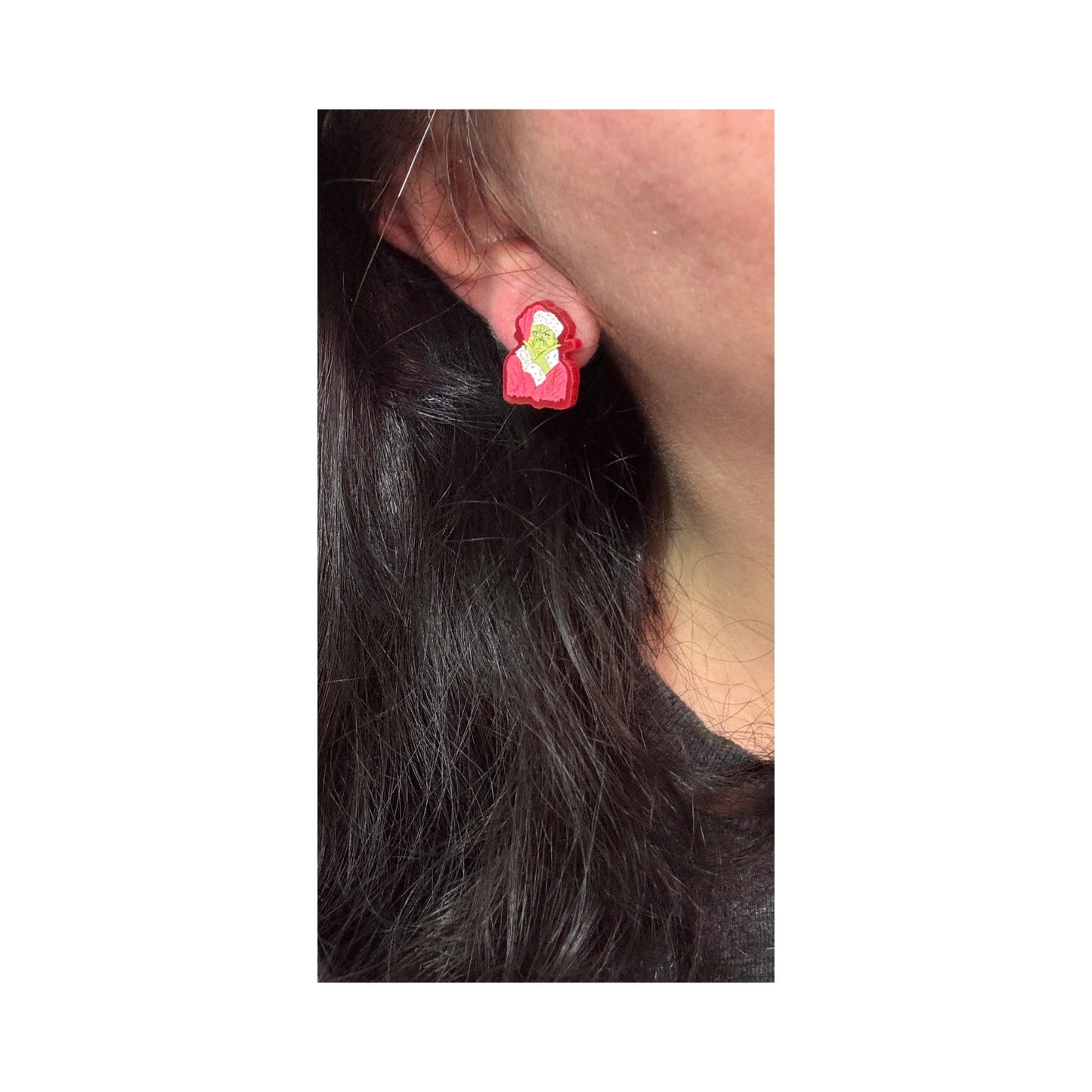 2000s Grinch Post Earrings