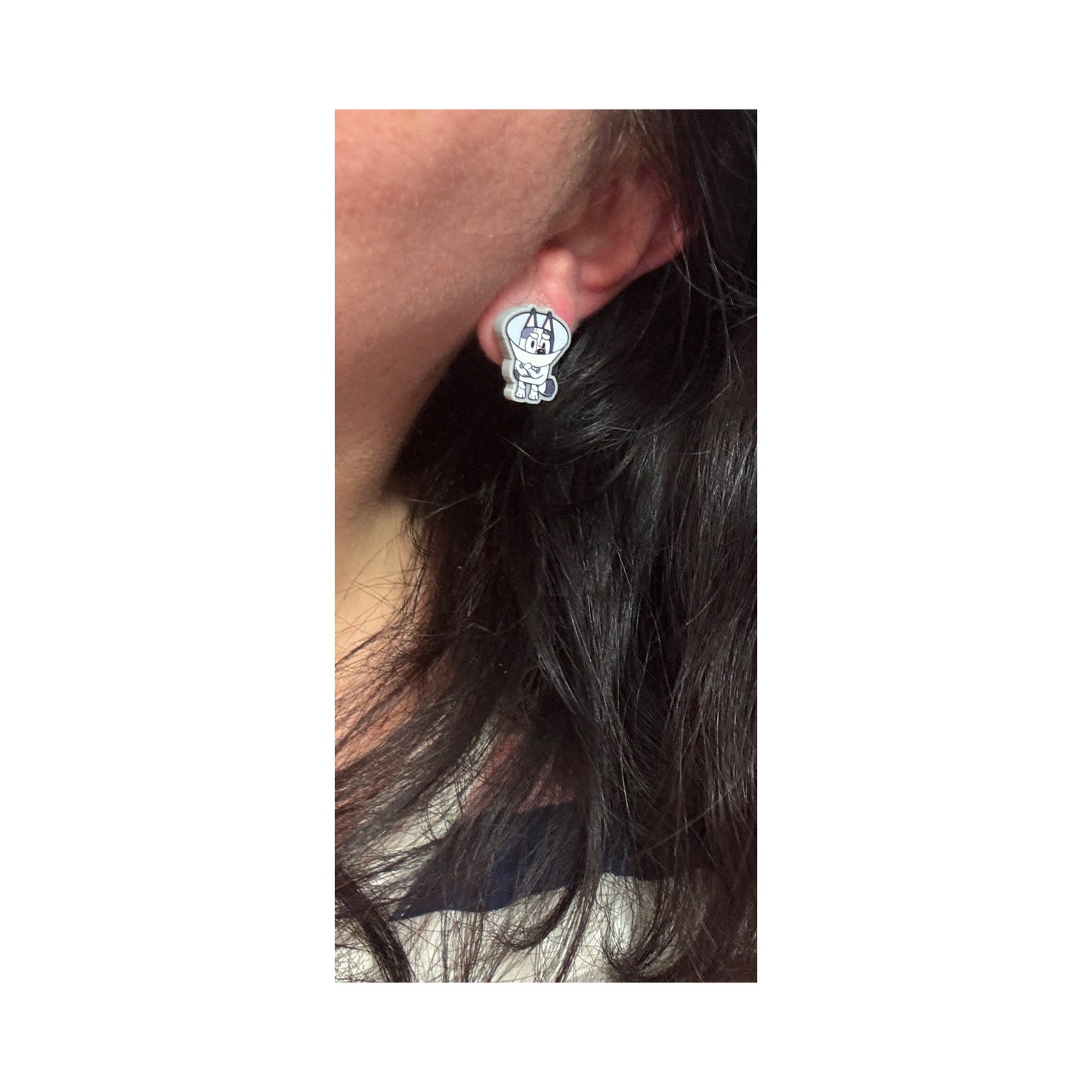 Cone Muffin Post Earrings
