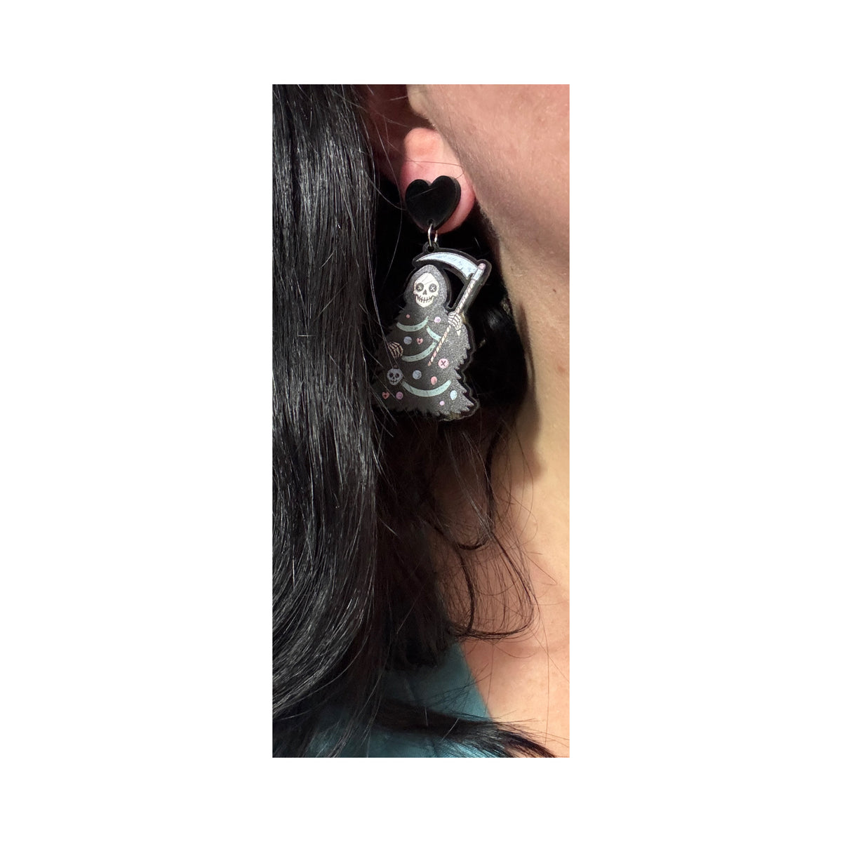 Creepmas Reaper Drop Earrings