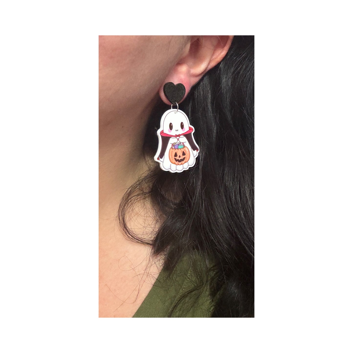 Vampire Ghost Cutie Drop Earrings