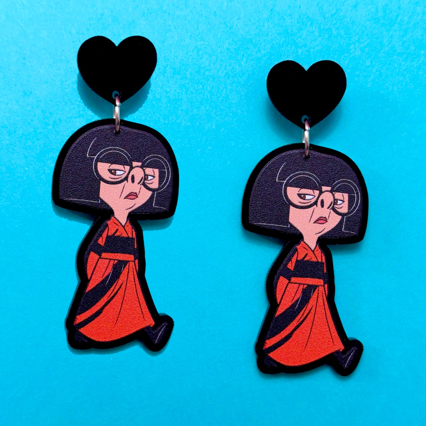 Edna Acrylic Drop Earrings
