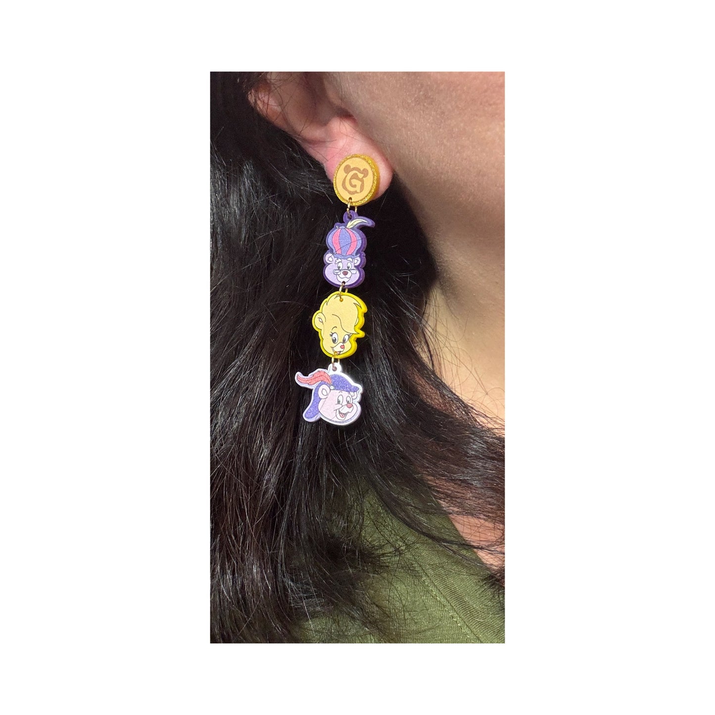 Adventure Bears Drop Earrings