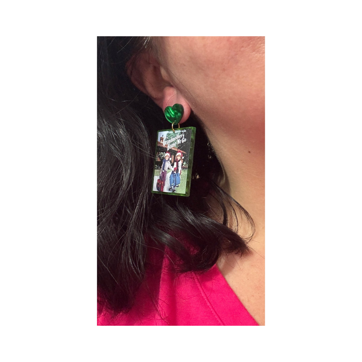To Grandmother’s House We Go Drop Earrings