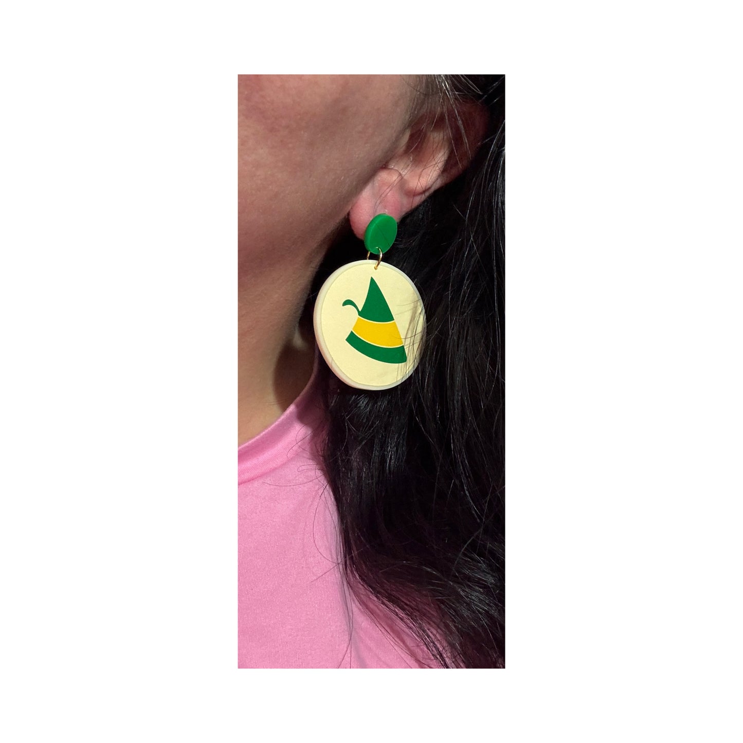 Elf Cookie Drop Earrings