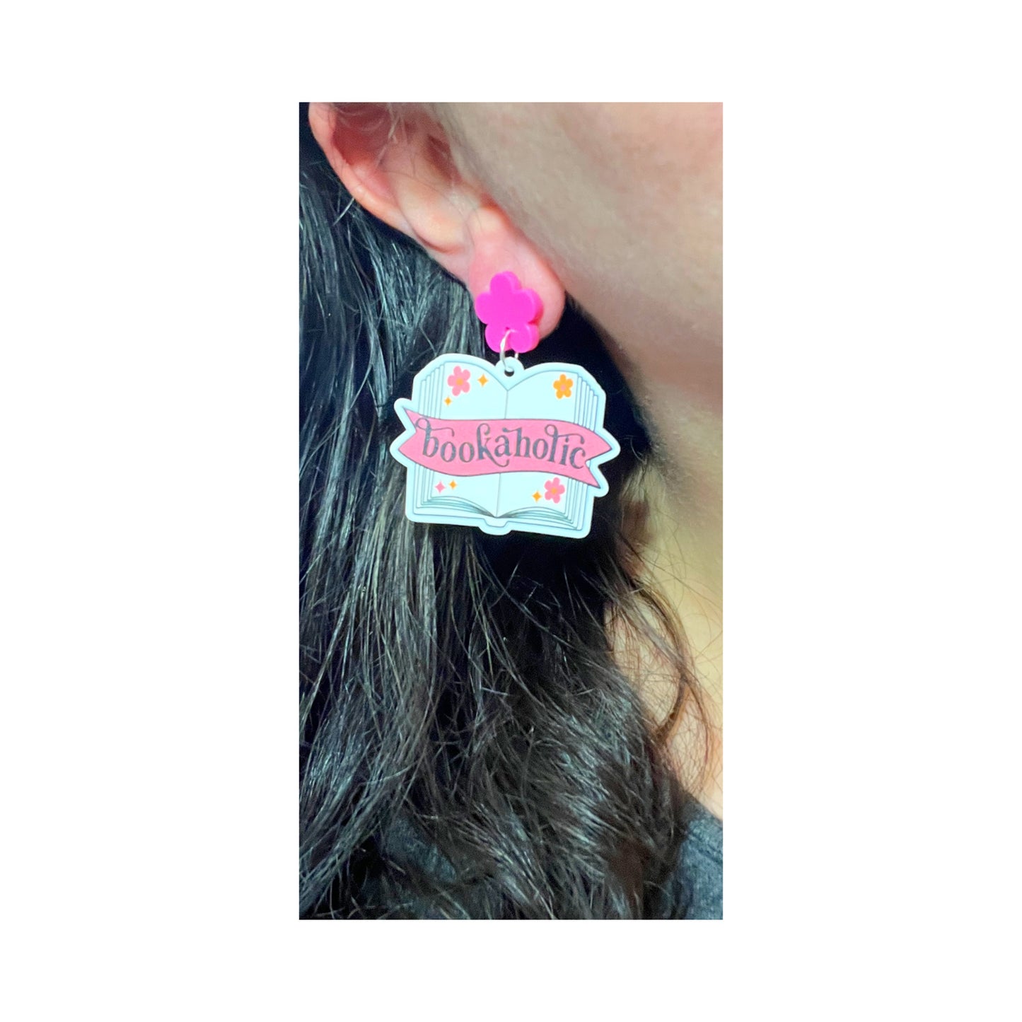 Bookaholic Drop Earrings
