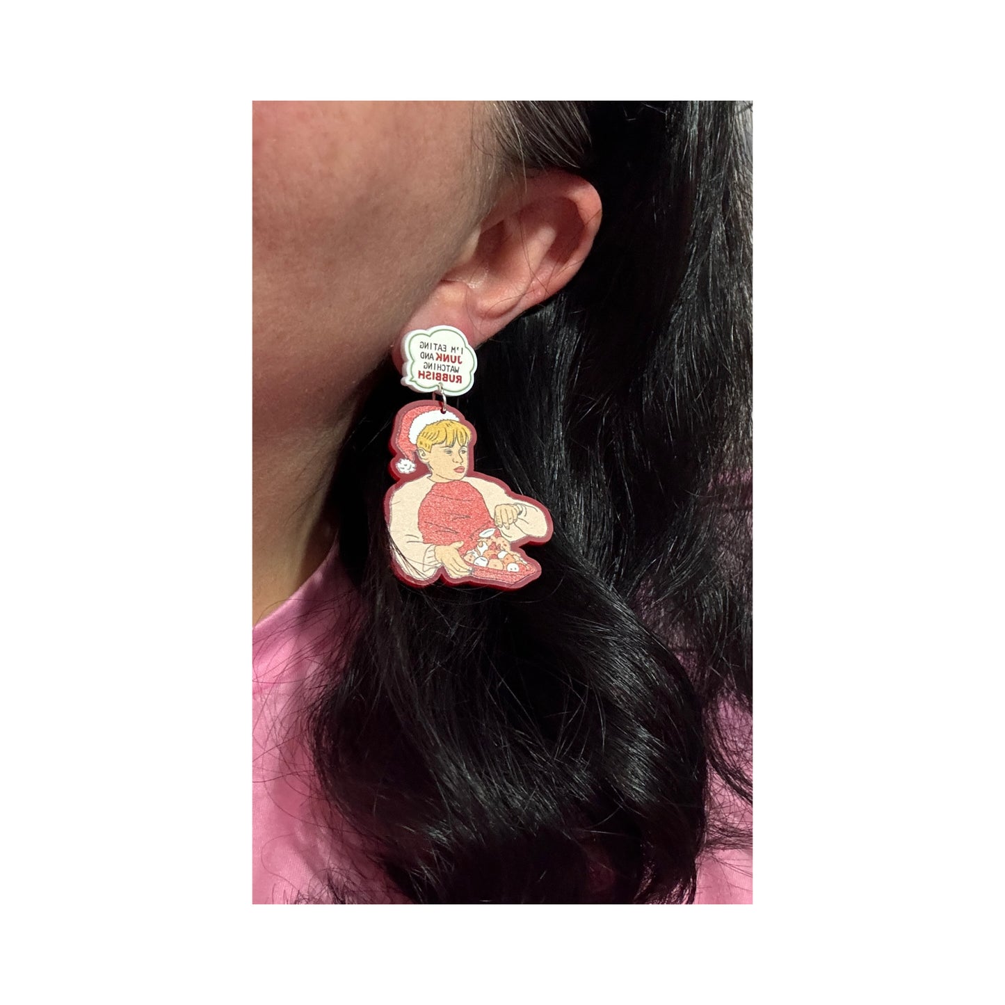 Junk & Rubbish Home Alone Drop Earrings