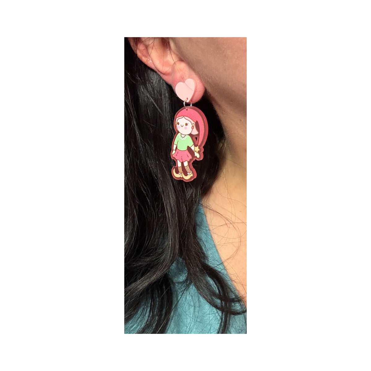 Elf Couple Cuties Drop Earrings
