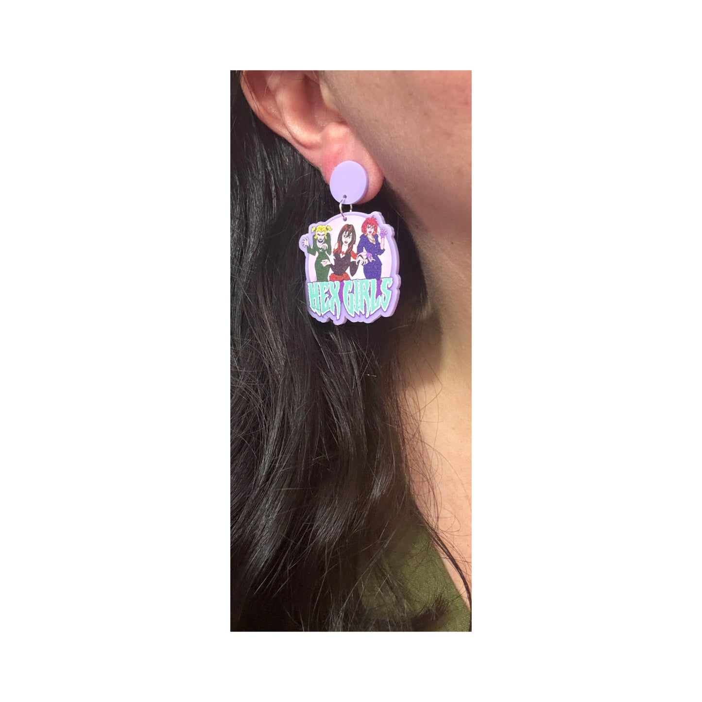 Hex Girls Drop Earrings