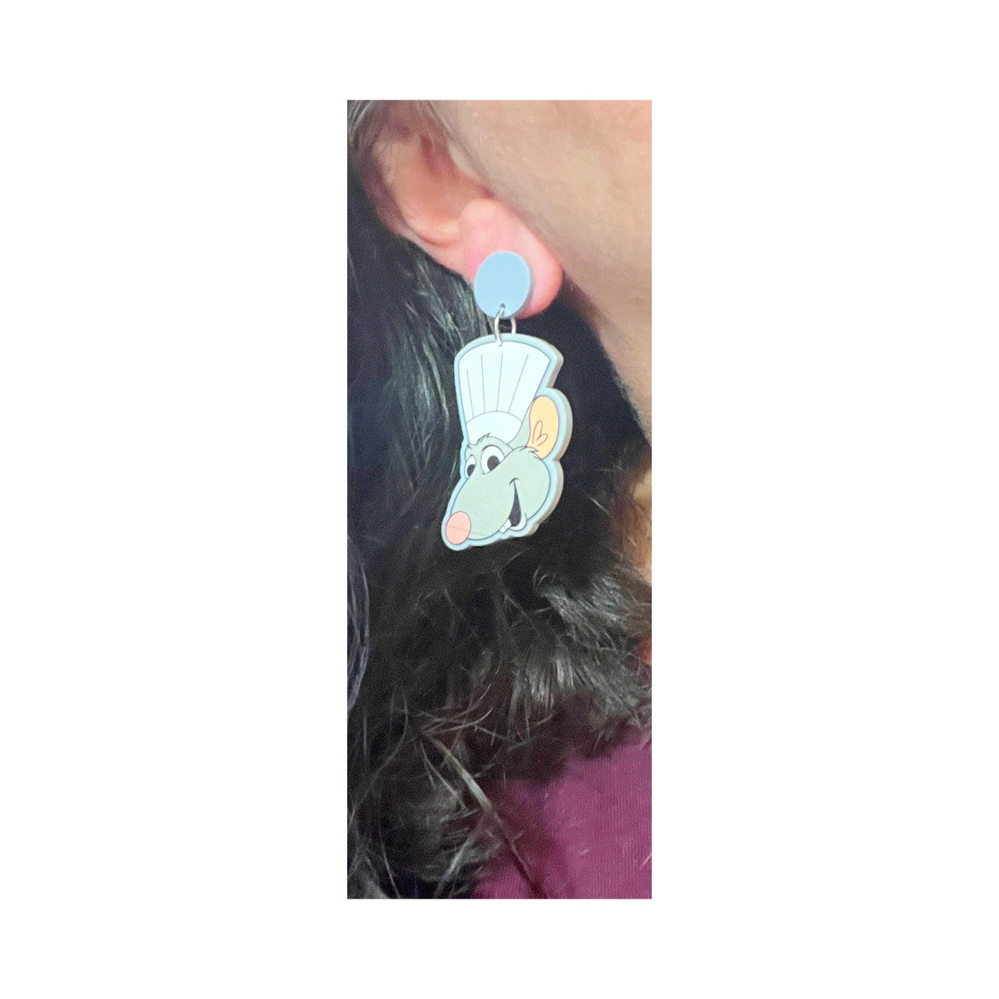 Remy Acrylic Drop Earrings