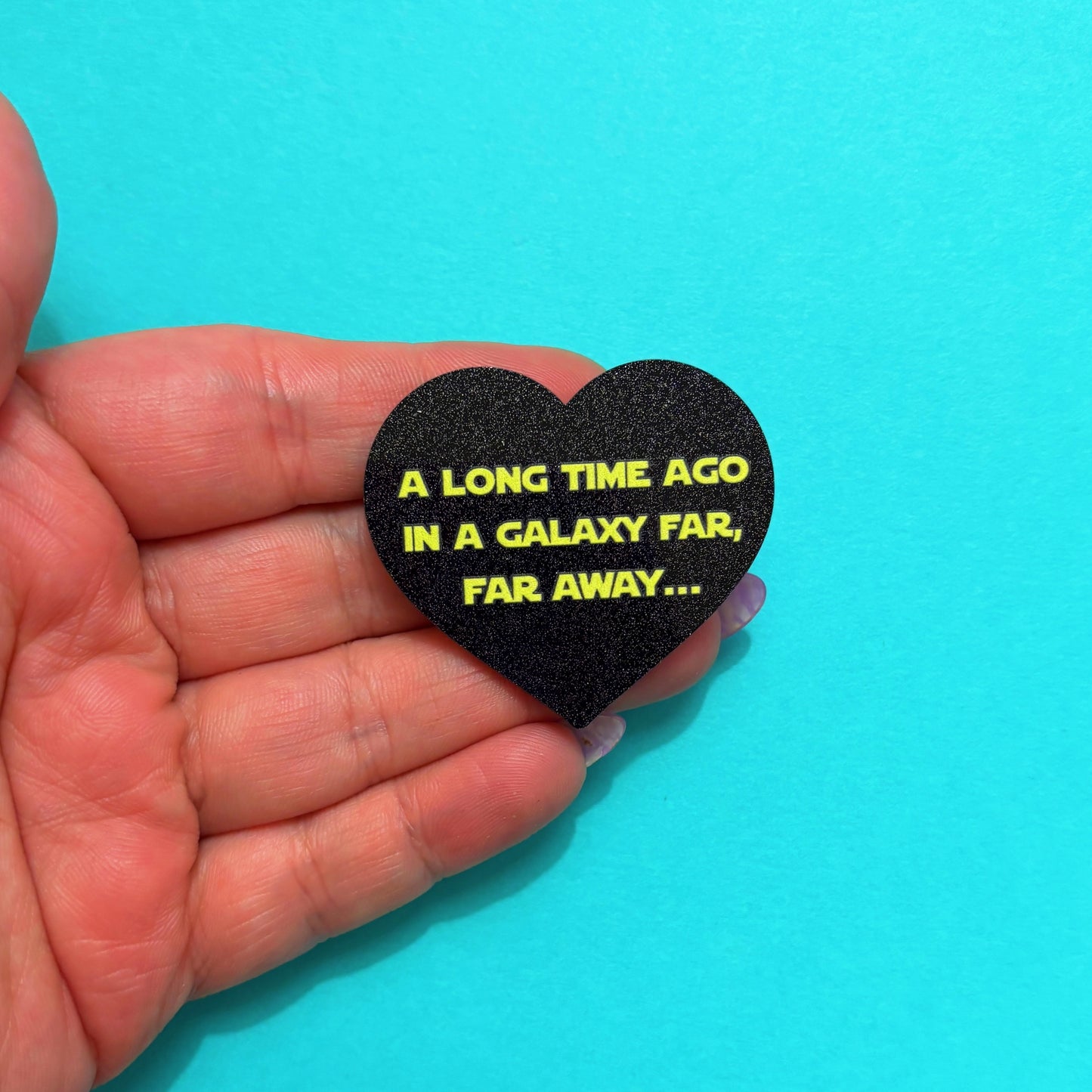Galaxy Far Far Away Pin