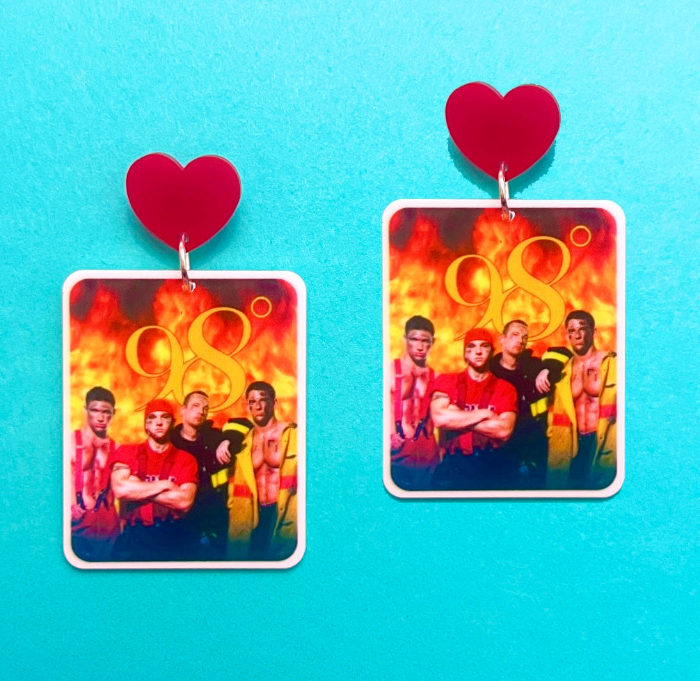 98 Degrees Drop Earrings