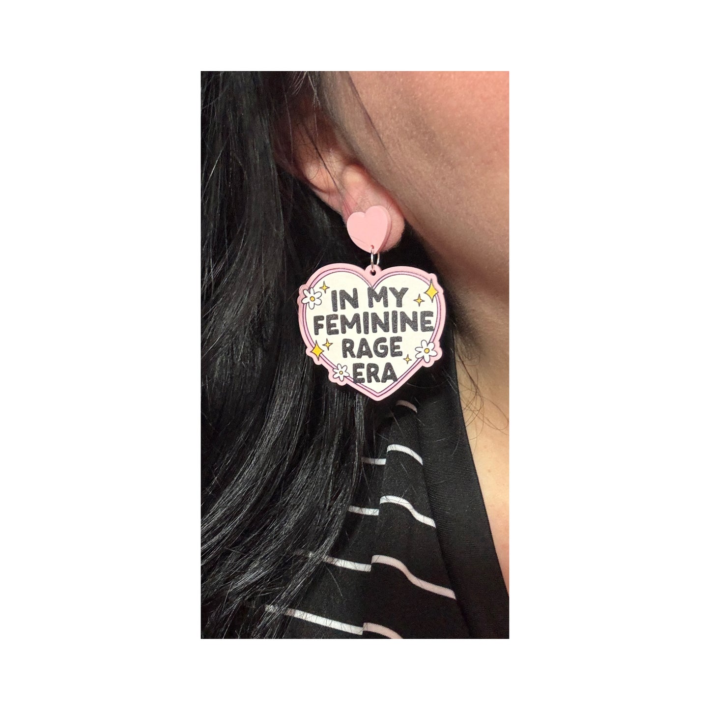 Feminine Rage Era Drop Earrings