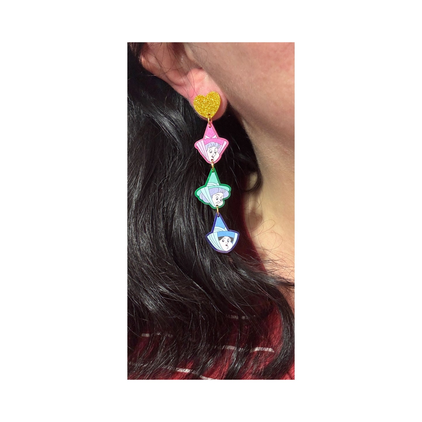 Fairies Tiered Drop Earrings
