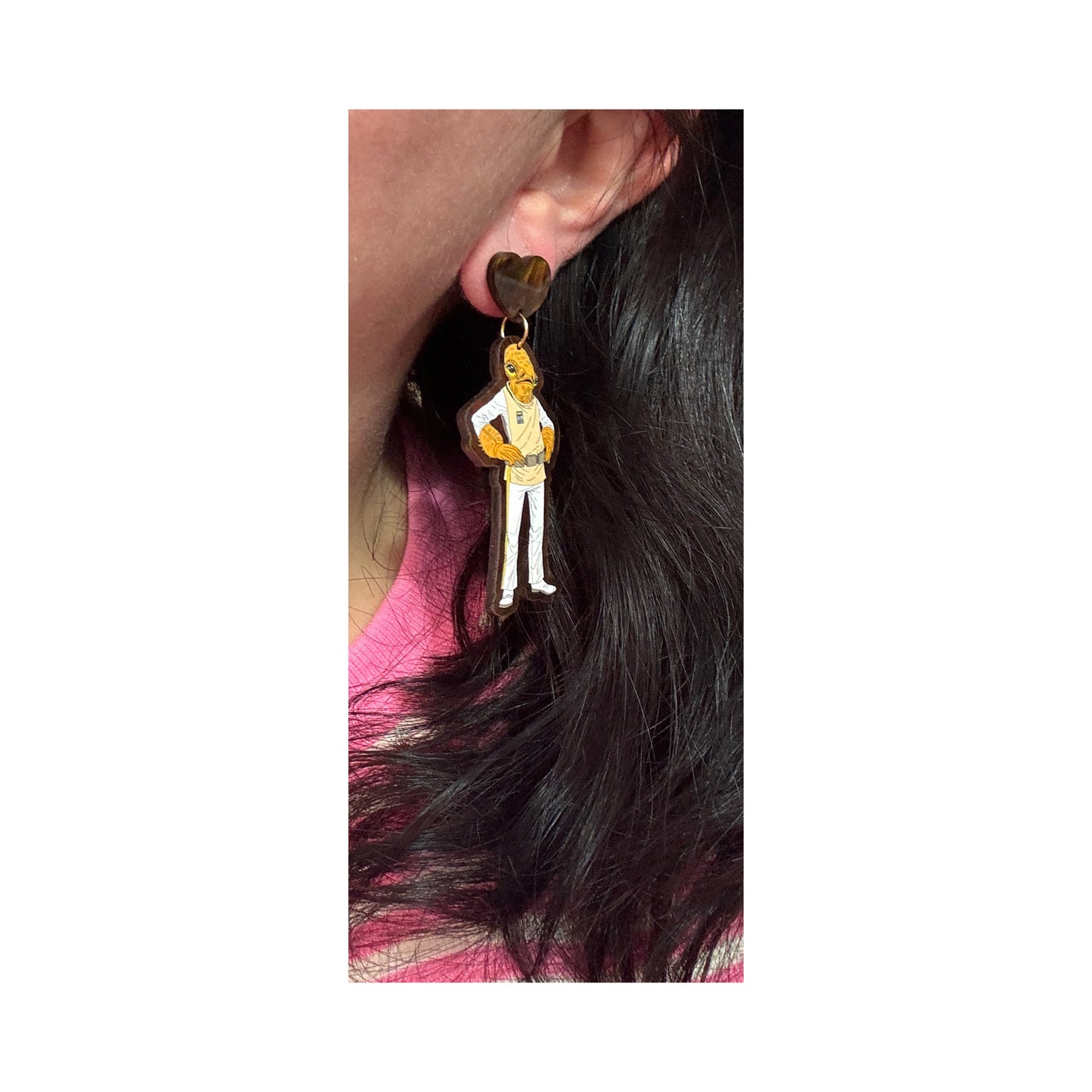 Ackbar Drop Earrings