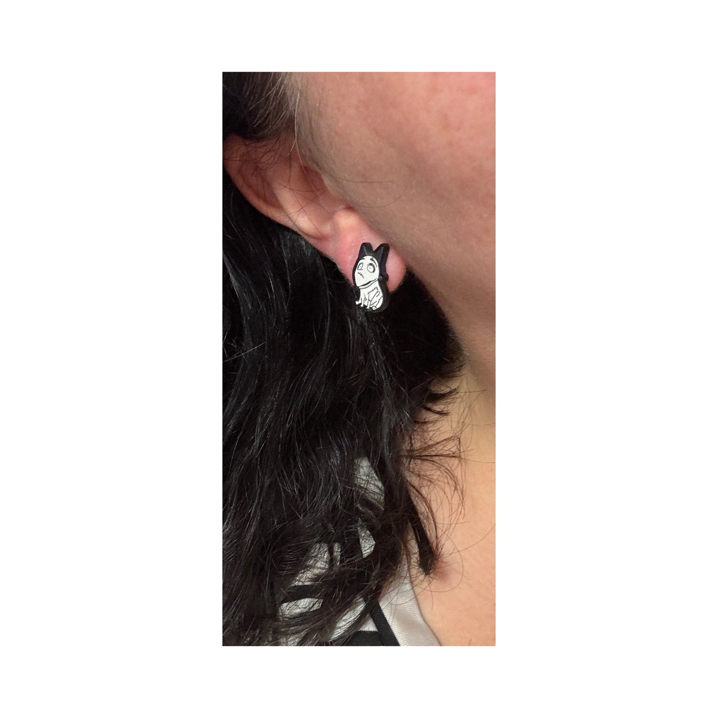 Franky Dog Post Earrings