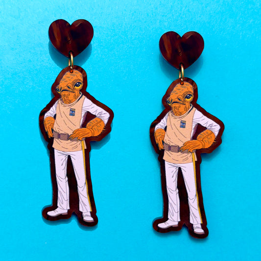 Ackbar Drop Earrings