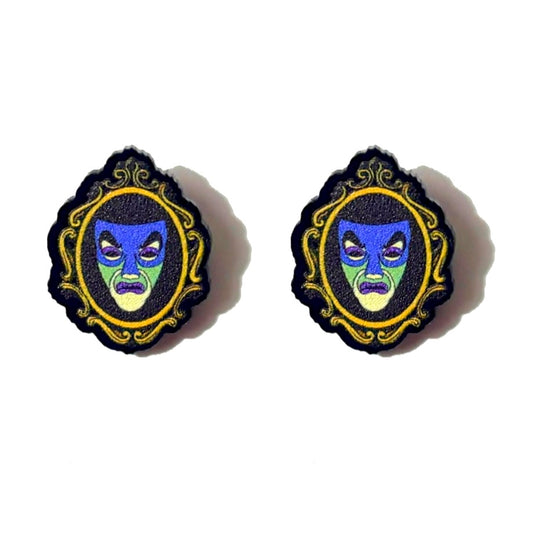 Magic Mirror Post Earrings