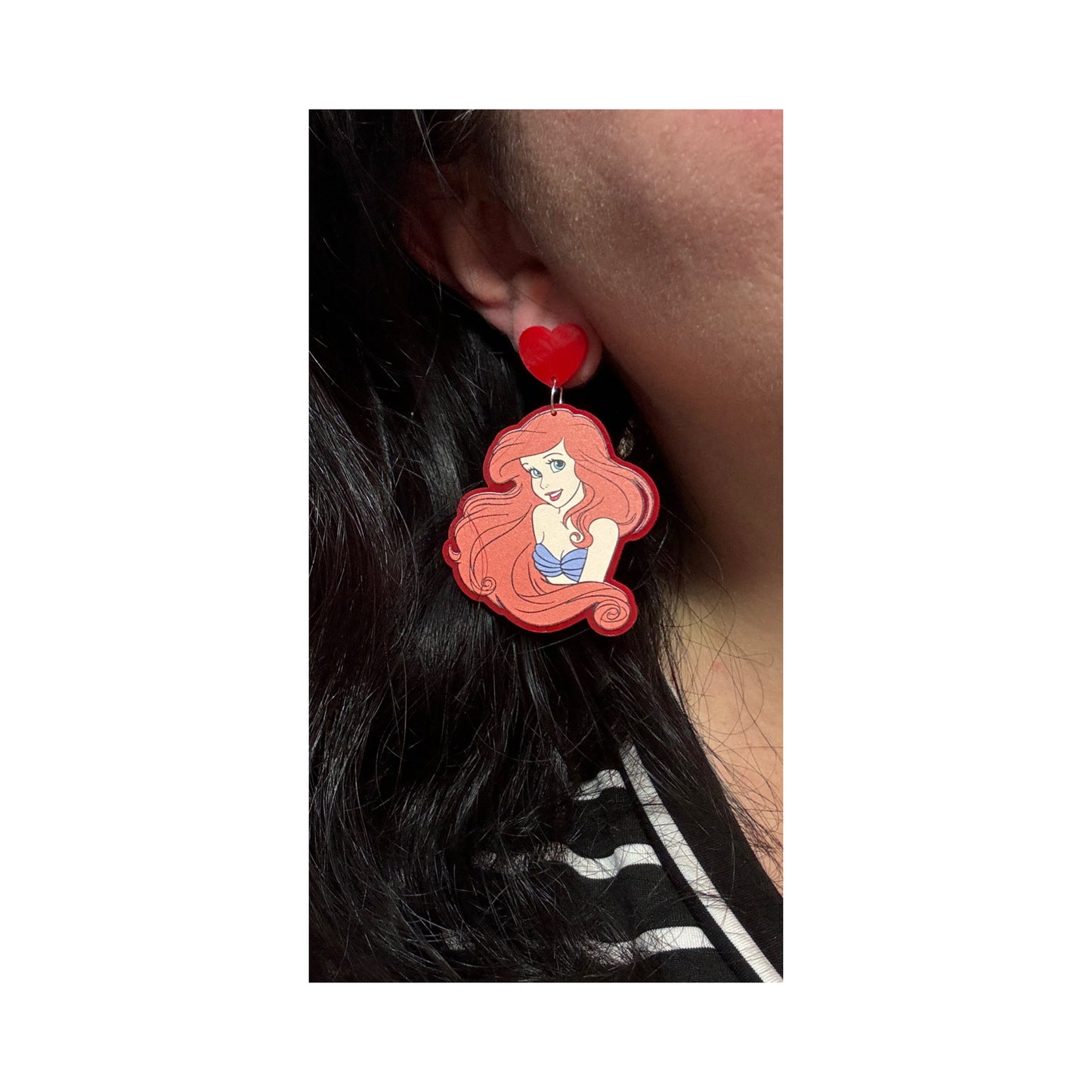 Mermaid Princess Drop Earrings